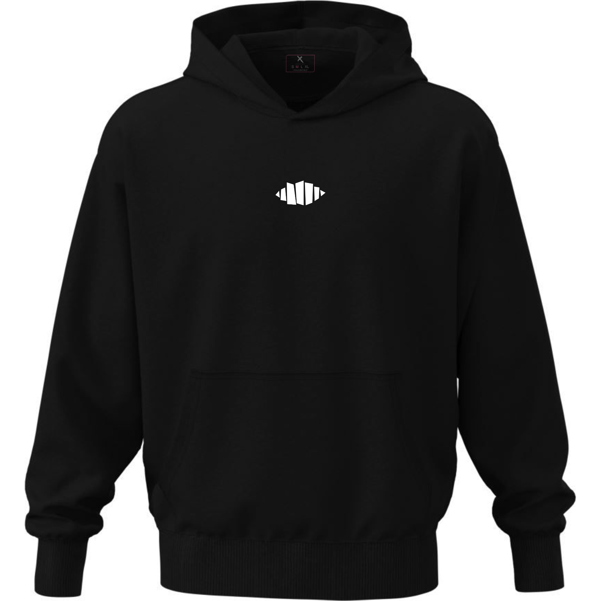 Hoody Oversize Black Shakethat Records V1
