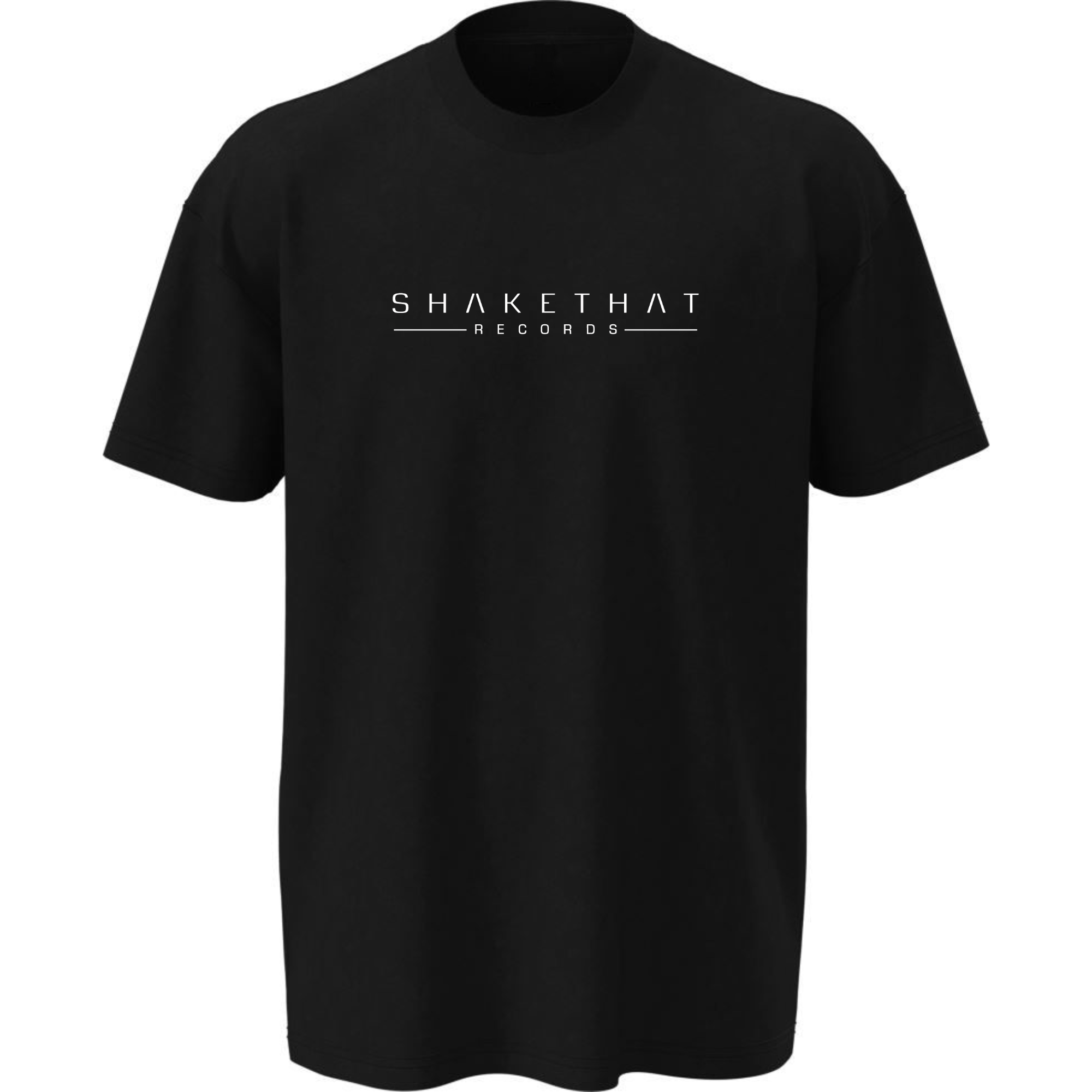 Teeshirt Oversize Black Shakethat Records V2